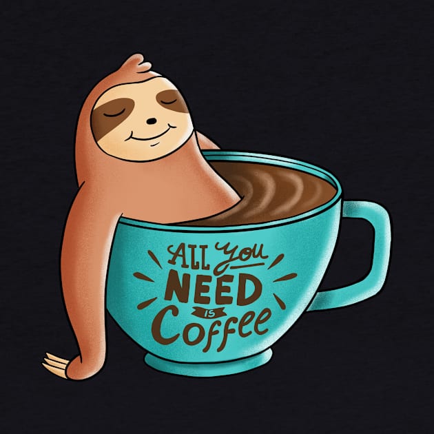 Coffee Sloth by coffeeman